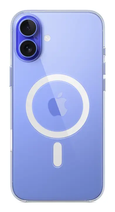 Funda transparente con MagSafe para el iPhone 16 Plus