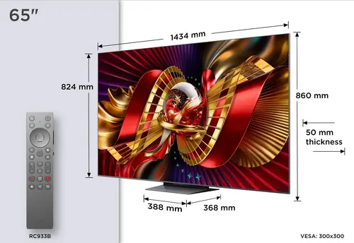 C8L 65C8L Televisor 165,1 cm (65") 4K Ultra HD Smart TV Wifi Negro 6000 cd / m² - Imagen 4