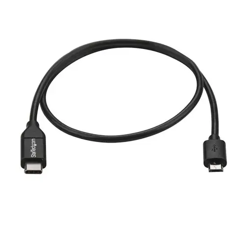 Cable Adaptador de 50cm USB-C a Micro USB-B - USB 2.0 - Imagen 3