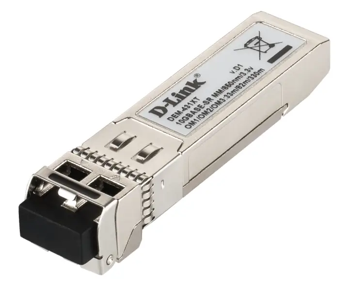 DEM-431XT red modulo transceptor Fibra óptica 10000 Mbit/s SFP+