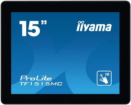 TF1515MC-B2 pantalla de señalización 38,1 cm (15") LED 350 cd / m² XGA Negro Pantalla táctil - Imagen 8