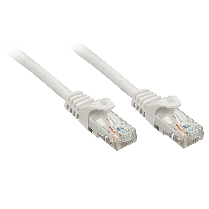 RJ-45/RJ-45 Cat6 2m cable de red Gris U/UTP (UTP)