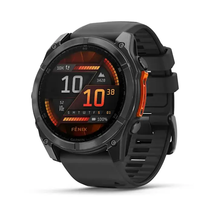 Fenix 8 3,56 cm (1.4") AMOLED 51 mm Digital 454 x 454 Pixeles Pantalla táctil Gris Wifi GPS (satélite)