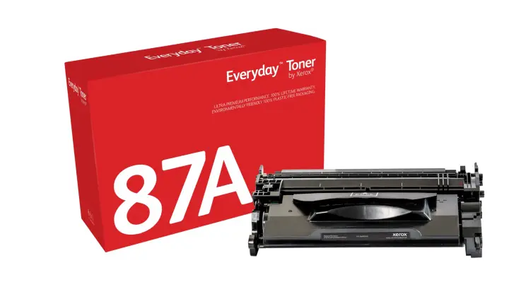 Everyday El tóner Everyday Negro de Xerox es compatible con HP 87A (CF287A), Capacidad estándar