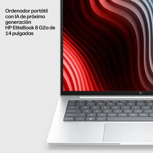 EliteBook 8 G2a 14 inch Notebook Next Gen AI PC Wolf Pro Security Edition Copilot+ PC AMD Ryzen AI 7 Portátil 35,6 cm (14") WUXGA 32 GB LPDDR5x-SDRAM 1 TB SSD Wi-Fi 7 (802.11be) Windows 11 Pro Plata - Imagen 10