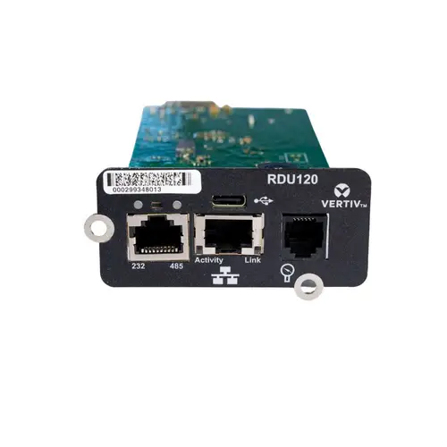 Liebert IntelliSlot RDU120 Interno Ethernet 1000 Mbit/s - Imagen 1