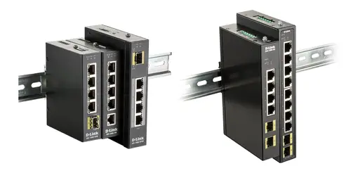 DIS-100G-6S switch No administrado Gigabit Ethernet (10/100/1000) DIN rail Negro - Imagen 2