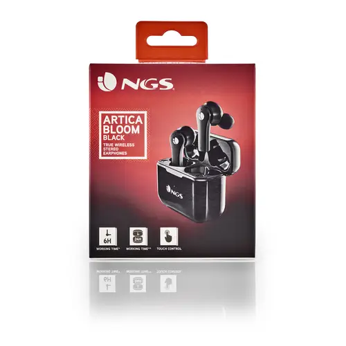 ARTICA BLOOM Auriculares Inalámbrico Dentro de oído Llamadas/Música USB Tipo C Bluetooth Negro - Imagen 8