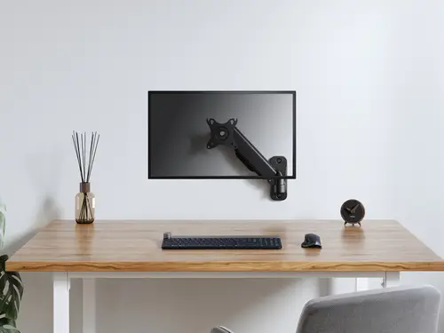 Soporte de pared para un monitor de 17«-32», longitud del brazo:290mm - Imagen 11