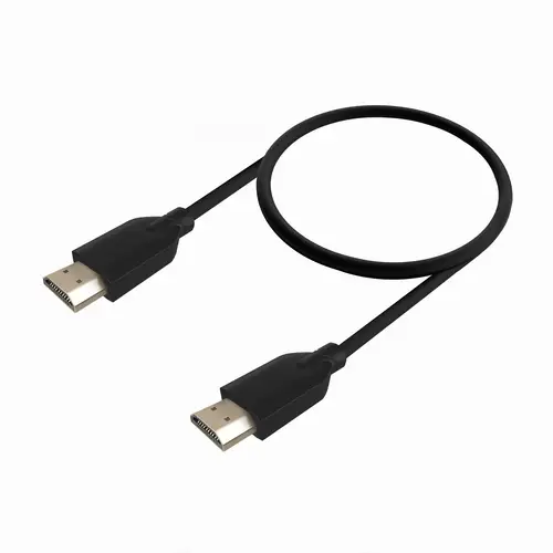 Cable HDMI V2.0 CCS Premium Alta Velocidad / Hec 4K@60Hz 18Gbps, A/M-A/M, Negro, 0.5m - Imagen 2