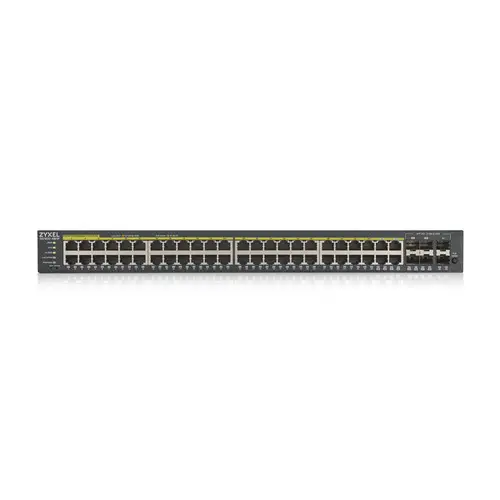 GS1920-48HPV2 Gestionado Gigabit Ethernet (10/100/1000) Energía sobre Ethernet (PoE) Negro - Imagen 2
