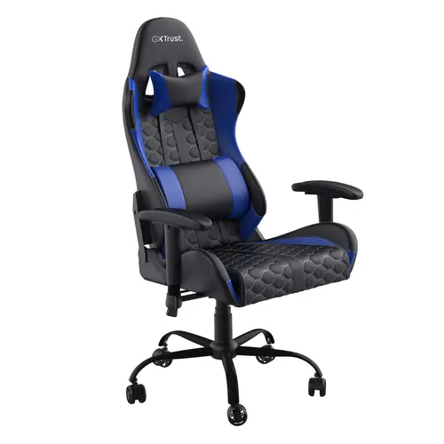 GXT 708B Resto Silla para videojuegos universal Negro, Azul - Imagen 1