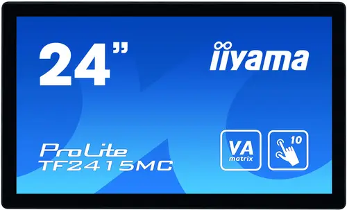 ProLite TF2415MC-B2 pantalla para PC 60,5 cm (23.8") 1920 x 1080 Pixeles Full HD LCD Pantalla táctil Multi-usuario Negro - Imagen 12