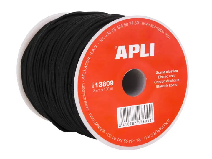 APL BOB.GOMA ELÁSTICA 2MM X 100 M. 13809
