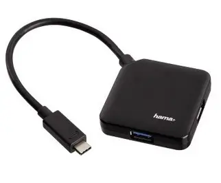00135750 hub de interfaz USB 3.2 Gen 1 (3.1 Gen 1) Type-C 5000 Mbit/s Negro