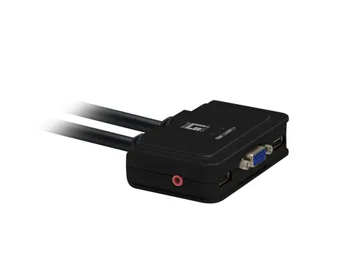 KVM de 2 puertos, VGA, USB, Audio - Imagen 2