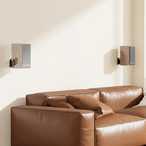 Soporte Universal De Pared Giratorio E Inclinable Para Altavoces, Negro - Imagen 5