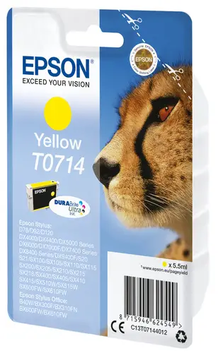 Cartucho T0714 amarillo - Imagen 2