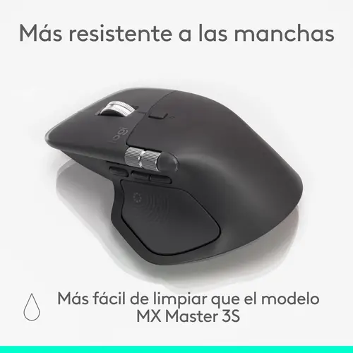 MX Master 4, ratón inalámbrico ergonómico con respuesta háptica avanzada, desplazamiento ultrarrápido, carga USB-C, Bluetooth, Windows, macOS grafito - Imagen 22