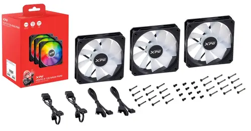 VENTO R 120 ARGB PWM Carcasa del ordenador Ventilador 12 cm Negro 1 pieza(s) - Imagen 1