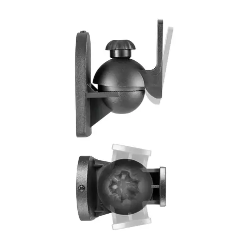 Soporte Universal De Pared Giratorio E Inclinable Para Altavoces, Negro - Imagen 3