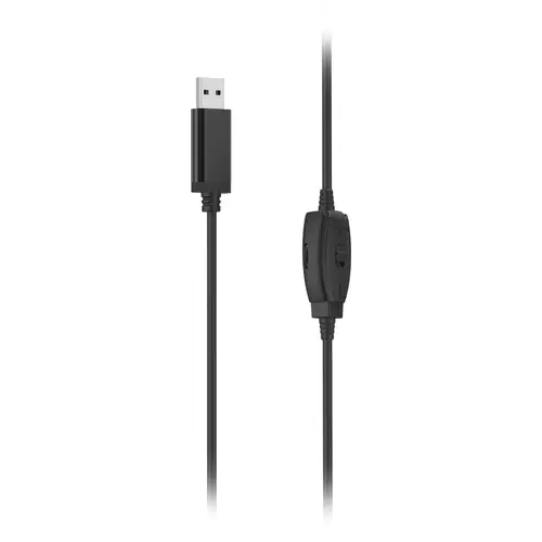 HS-USB250 V2 Auriculares Alámbrico Diadema Oficina/Centro de llamadas USB tipo A Negro - Imagen 2
