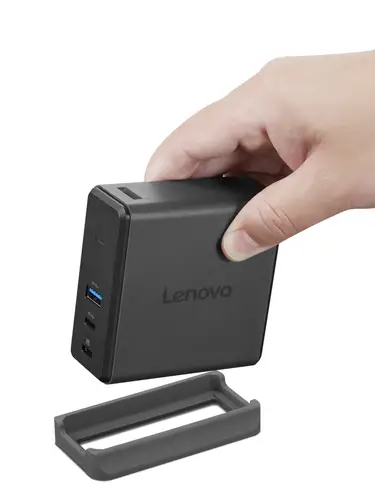 G0AE0065EU base para portátil y replicador de puertos Alámbrico USB 3.2 Gen 1 (3.1 Gen 1) Type-C Negro, Gris - Imagen 7