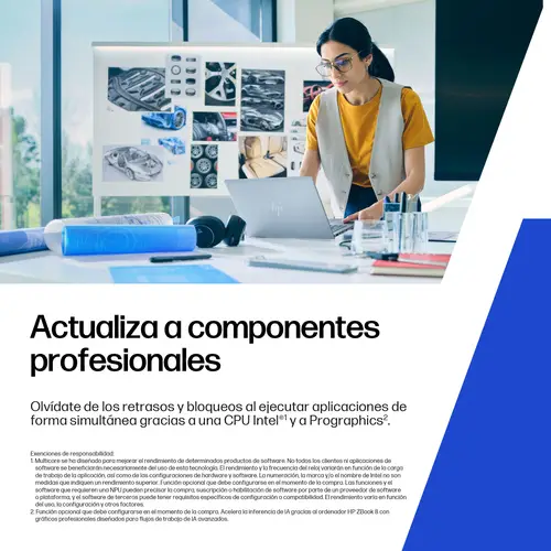 ZBook 8 G1i 14 inch Mobile Workstation PC Wolf Pro Security Edition Estación de trabajo móvil 1 TB SSD Wi-Fi 7 (802.11be) Windows 11 Pro AI PC - Imagen 6