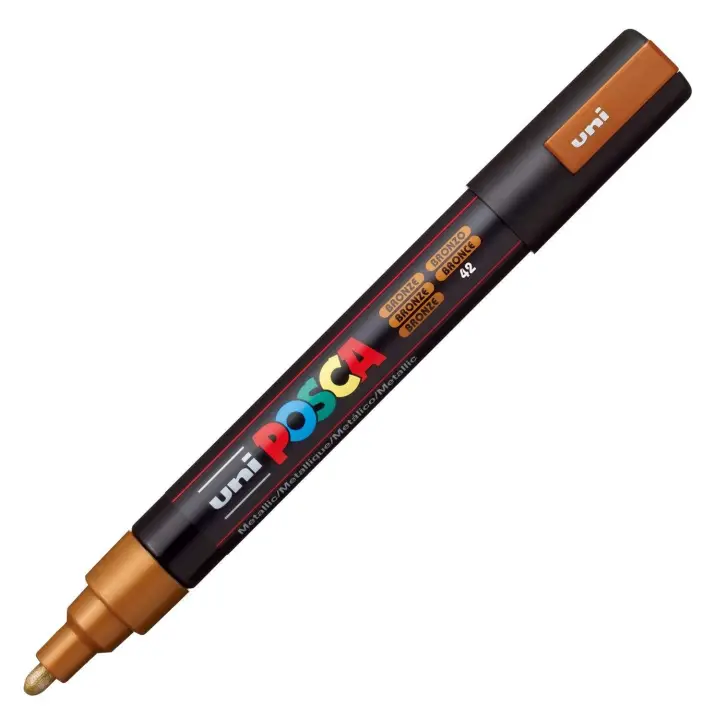 ROT UNI-BALL POSCA PC5M 1.8-2.5MM BRONCE MET
