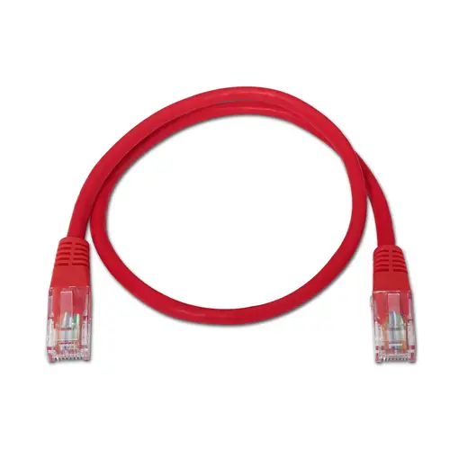 A133-0187 cable de red Rojo 0,5 m Cat5e U/UTP (UTP) - Imagen 2