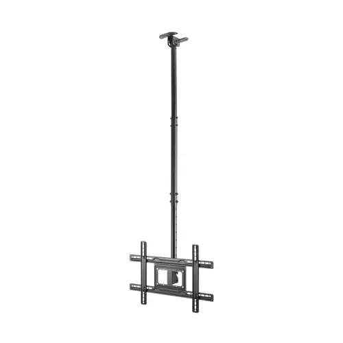 Soporte De Techo Giratorio, Inclinable, Extensible Para Monitor/TV 50kg De 37-80, Negro - Imagen 1