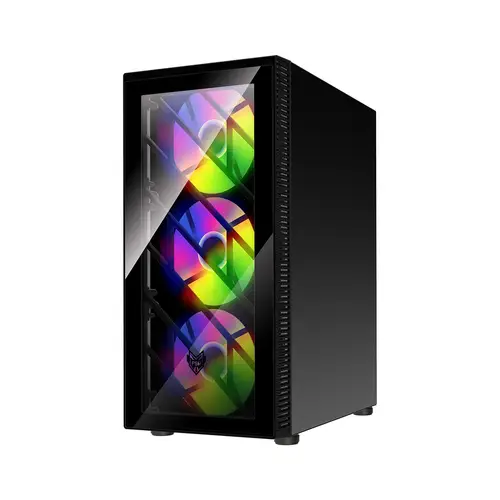 CMT192 Carcasa Midi Tower mITX, mATX, ATX NegroFixed RGB - Imagen 2