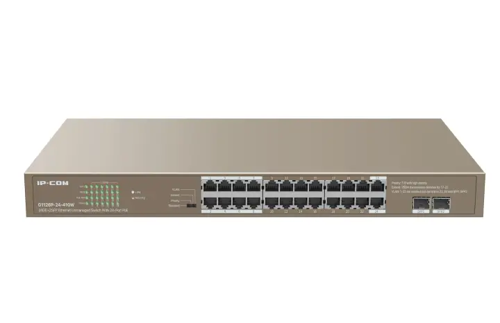 G1126P-24-410W switch No administrado Gigabit Ethernet (10/100/1000) Energía sobre Ethernet (PoE)