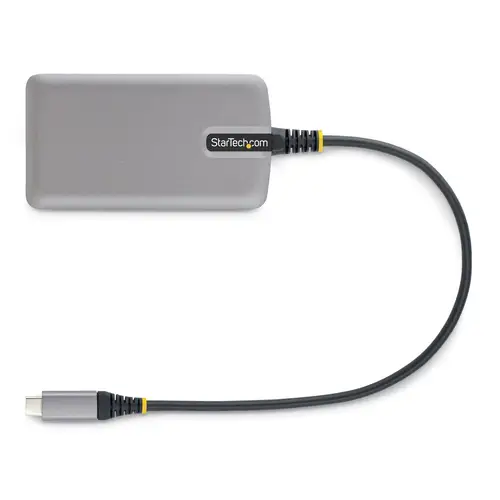 Hub USB-C de 3 Puertos USBA - USB 3.0 de 5Gbps - Alimentado por el Bus - Concentrador USB-C de 3 Puertos USB-A - Ladrón USB-C Portátil - Red Ethernet RJ45 Gigabit - Imagen 6
