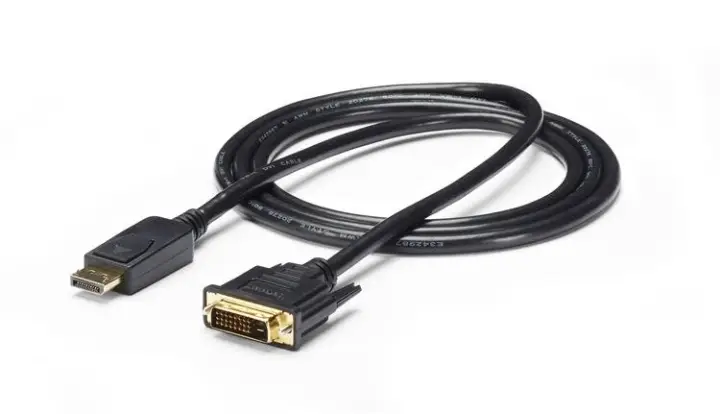 Cable 1,8m Adaptador de Vídeo DisplayPort a DVI - Conversor DP -..