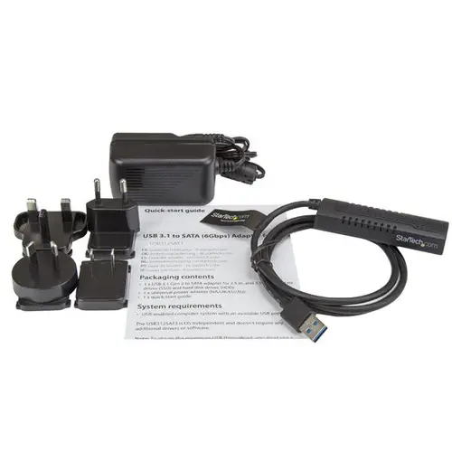Cable SATA a USB - USB 3.1 (10Gbps) - UASP - Imagen 7