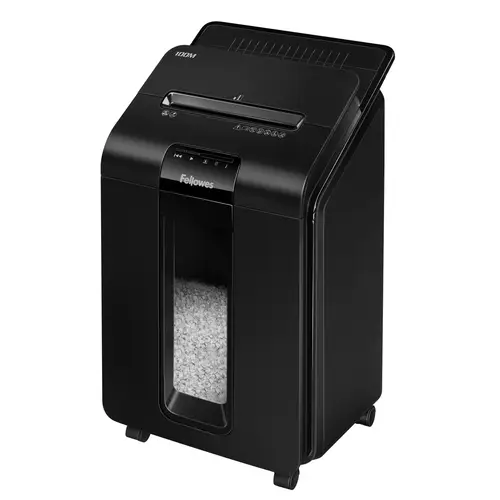 AutoMax 100M triturador de papel Corte en partículas 22 cm Negro - Imagen 1