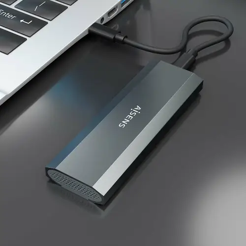 Caja Externa M.2 (NGFF) ASM2-029GR NVMe a USB3.2 Gen2, Gris - Imagen 5