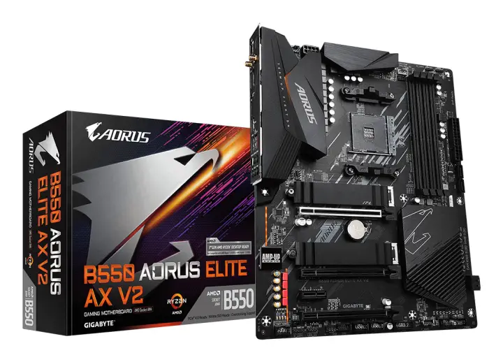 B550 AORUS ELITE AX V2 Placa base - Procesadores AMD Ryzen 5000, ..