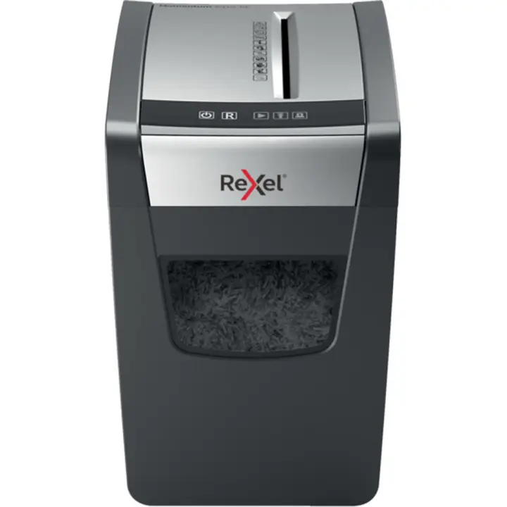 Momentum X410-SL triturador de papel Corte cruzado Negro, Gris