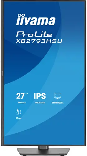 ProLite XB2793HSU-B1 pantalla para PC 68,6 cm (27") 1920 x 1080 Pixeles Full HD LED Negro - Imagen 2