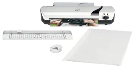 Inspire+ Plastificadora en frío/caliente 250 mm/min Negro, Blanco