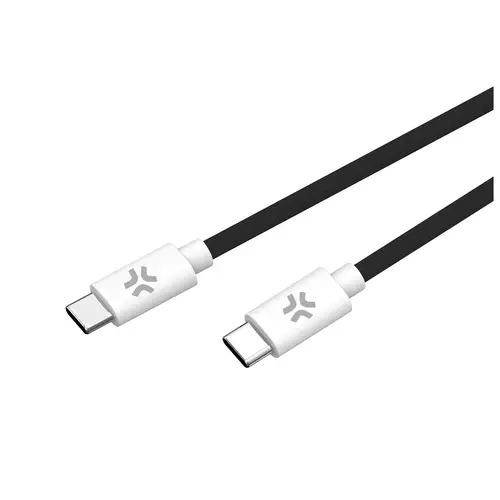 USBCUSBCCOTTBK cable USB 1,5 m USB C Negro, Blanco - Imagen 2