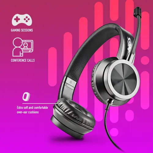 MSX 11 PRO Auriculares Alámbrico Diadema Juego Negro - Imagen 5