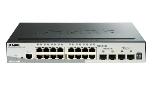 DGS-1510-52XMP Gestionado L3 Gigabit Ethernet (10/100/1000) Energía sobre Ethernet (PoE) Negro - Imagen 1