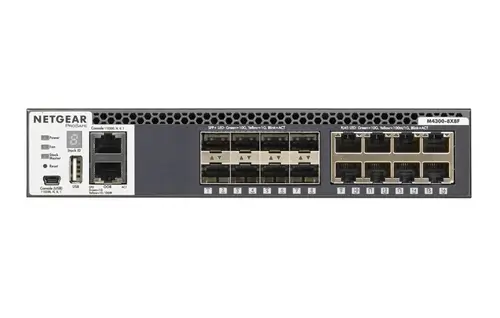 M4300-8X8F Gestionado L3 10G Ethernet (100/1000/10000) 1U Negro - Imagen 4