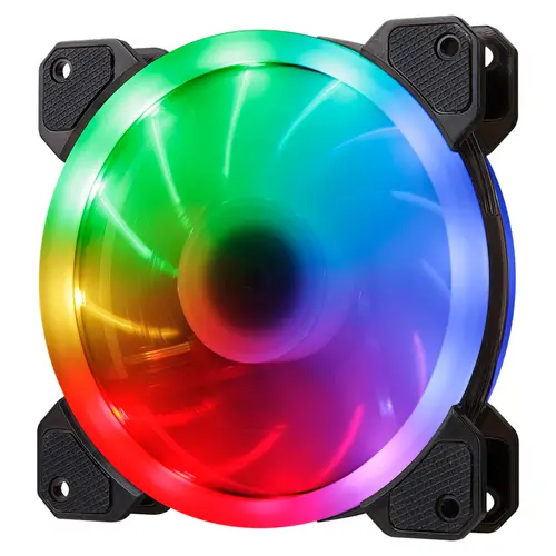 N5-ARGB Carcasa del ordenador Ventilador 12 cm Negro - Imagen 1