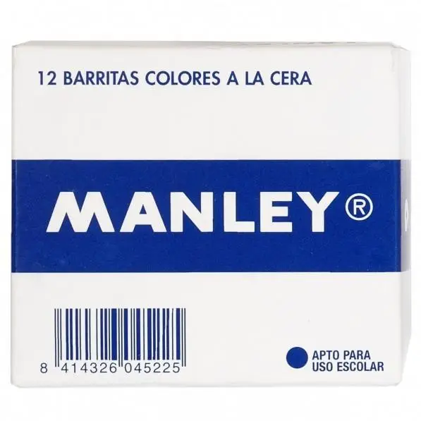 MANLEY CERAS 60MM CARMÍN (10) ESTUCHE DE 12