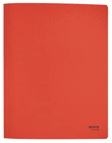 39040025 carpeta Cartón Rojo A4