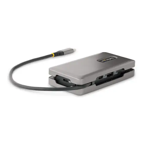 Adaptador Multipuertos USB-C - HDMI/DP 4K a 60Hz - Hub Ladrón USB de 3 Puertos - Power Delivery de Paso de 100W - GbE - Docking Station USB Tipo C de Viajes - Cable de 30cm - Imagen 2